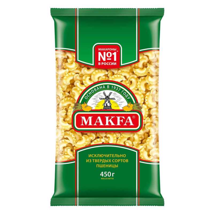 Макароны макфа петушинные гебешки 400 г