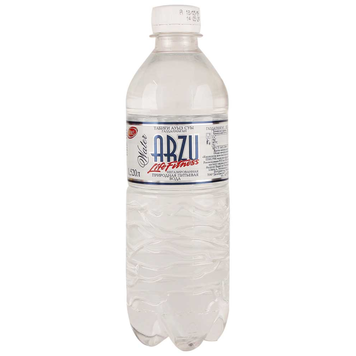 Вода Arzu Life fitness негазированная 0,5 л