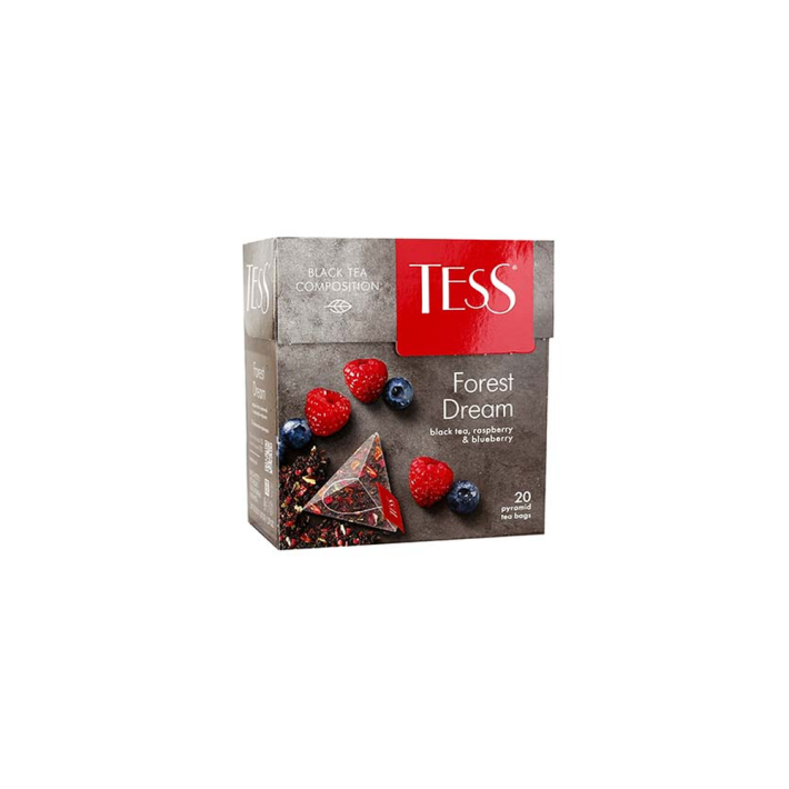 Чай Tess forest dream black tea 20 шт