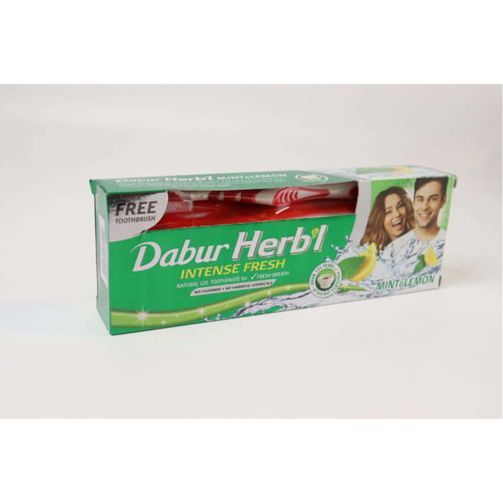 Паста зубная  Dabur herbl мята лимон 150 г