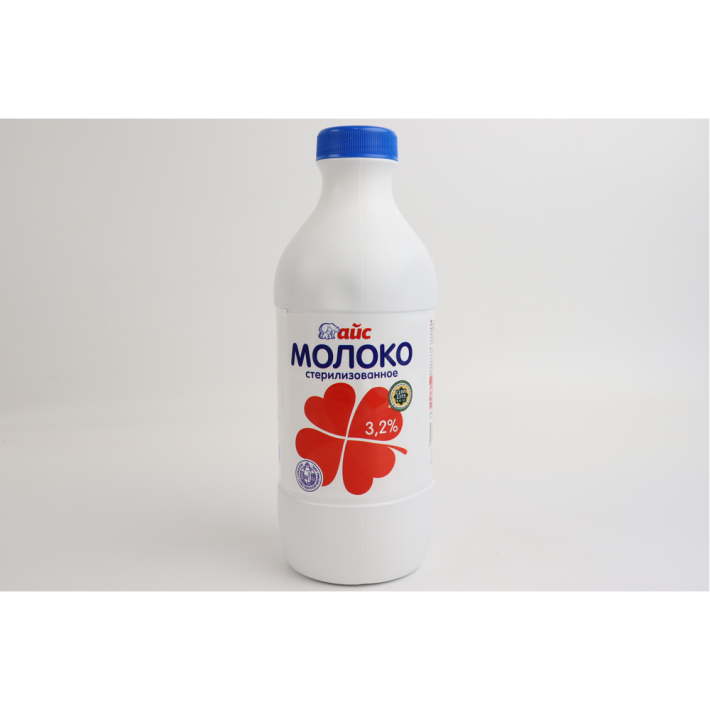 МОЛОКО АЙС СТЕРИЛИЗОВАННОЕ 3,2% 1Л БУТ