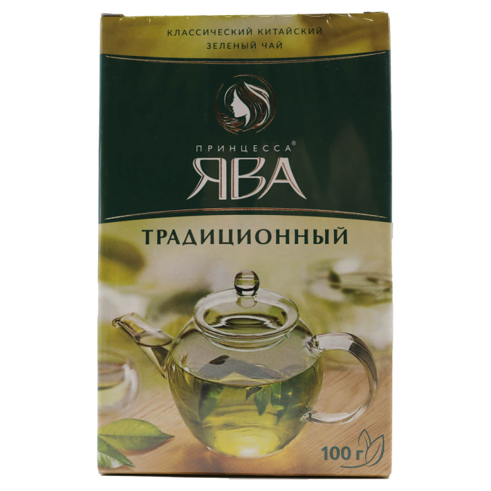 ЧАЙ ЯВА ТРАДИЦИОННЫЙ ЭКОНОМ ЗЕЛЕНЫЙ 100ГР
