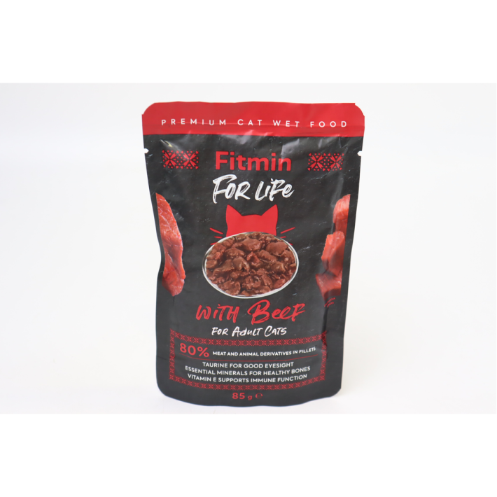 ПАУЧ Д/КОШЕК FFL ГОВЯДИНА ДЛЯ ВЗРОСЛЫХ 85ГР