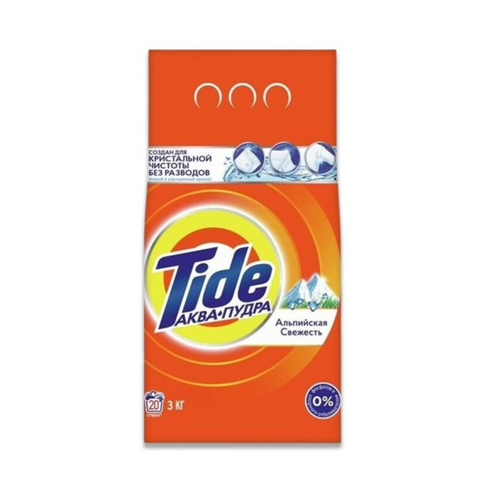 Порошок Tide автомат альпийская свежесть 3 кг
