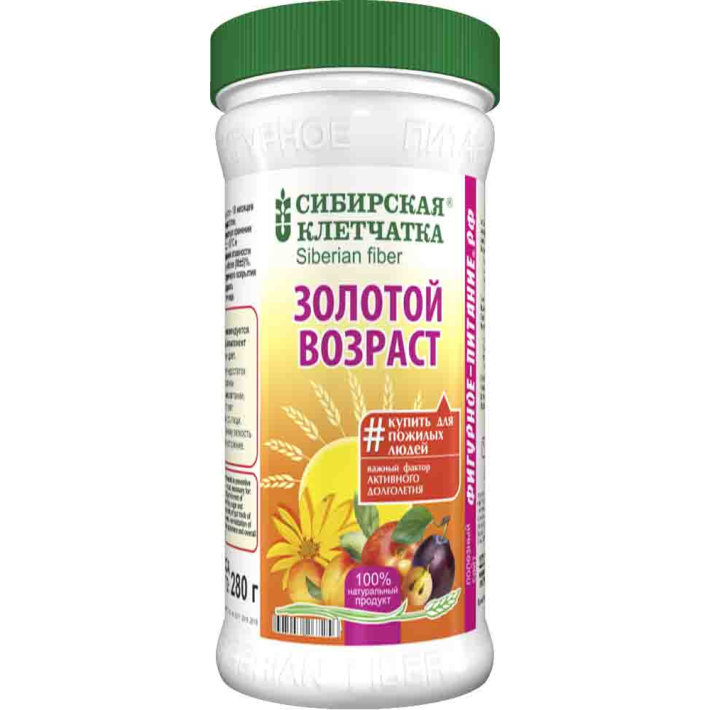 КЛЕТЧАТКА СИБИРСКАЯ ЗОЛОТОЙ ВОЗРАСТ 280ГР