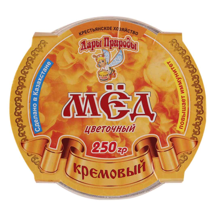 Мед цветочный кремовый 250 г пэт